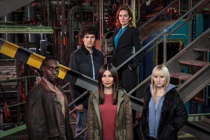 Ivanno Jeremiah, Colin Morgan, Gemma Chan, Katherine Parkinson, Emily Berrington